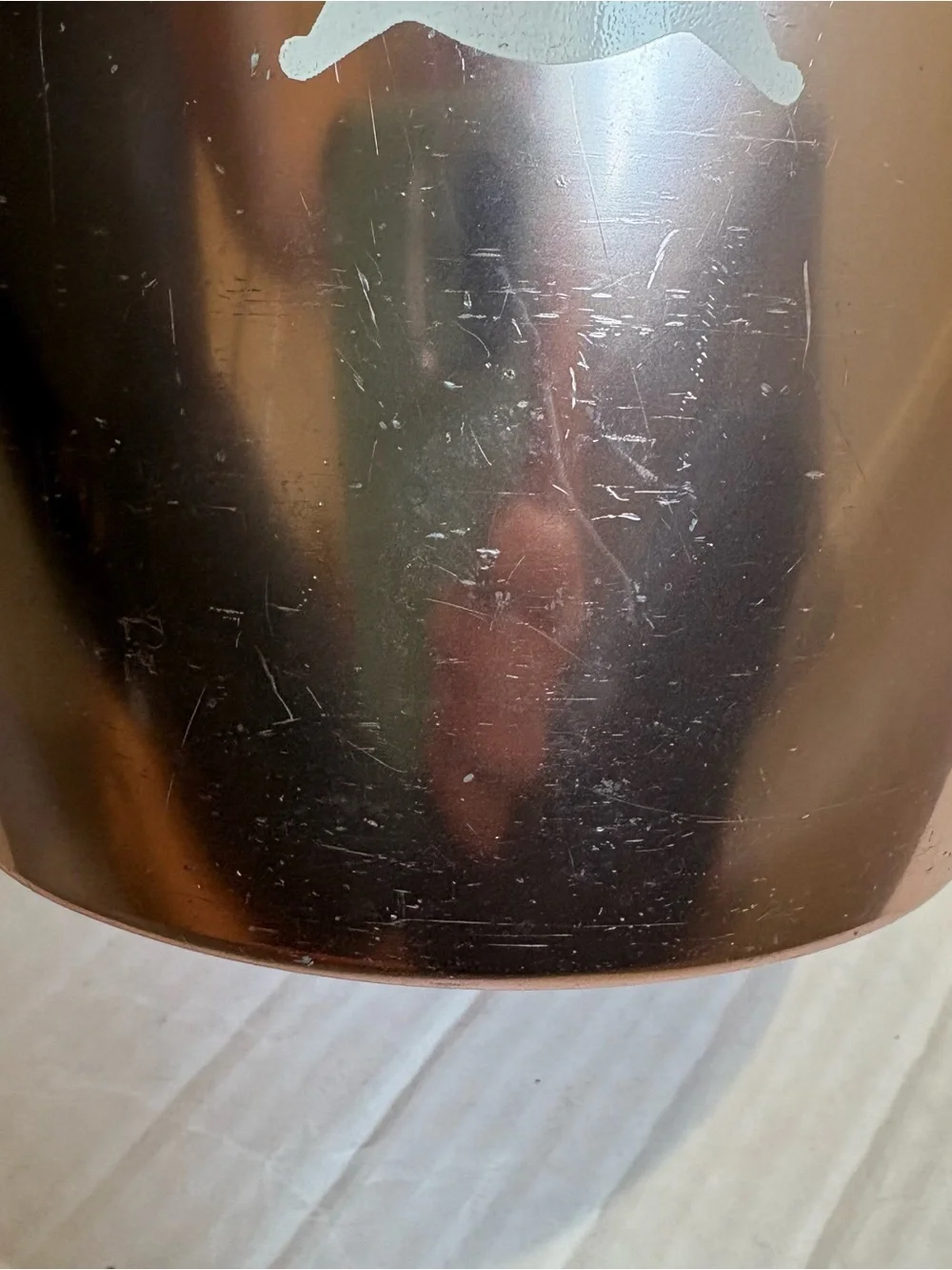 Vintage West Bend Rose Gold Copper Tea And Sugar Canister Set Of 2 Made In USA